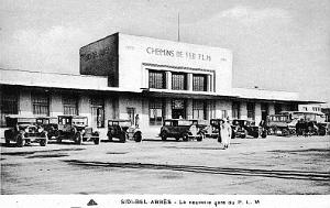 SIDI-BEL-ABBES - LA GARE PLM
